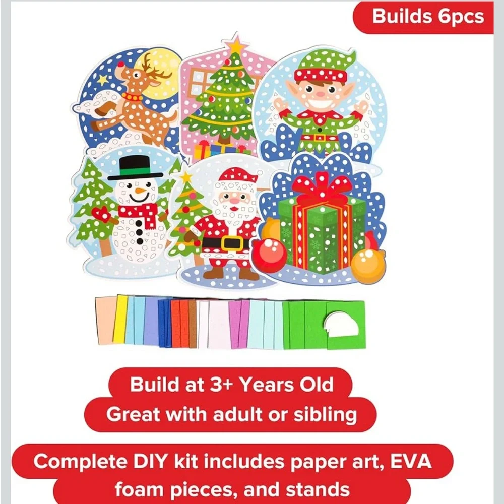 Kids DIY Christmas Art Set